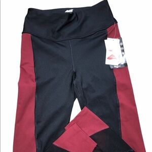 Avia small 4/6 crop fitness gym leggings